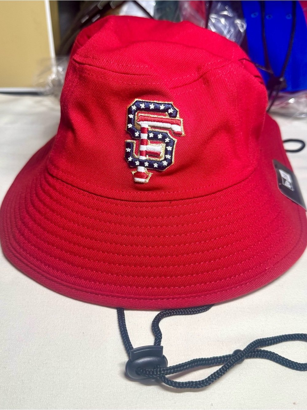 San Francisco Giants New Era Fourth of July Bucket Hat - Picture 3 of 7
